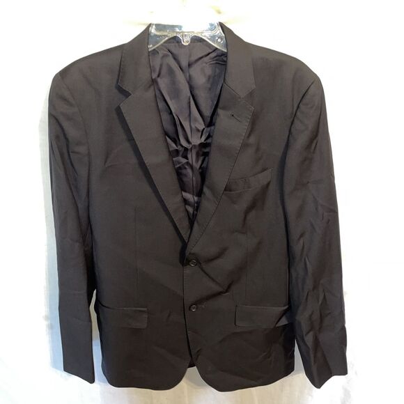 Bonobos Men’s Dress Blazer Size 39R Black 100% Wool Business Formal City